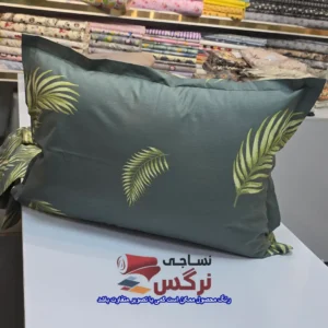روبالشتی کتان نخ ترک گلدار کد 270 - Image 3