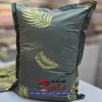 روبالشتی کتان نخ ترک گلدار کد 270