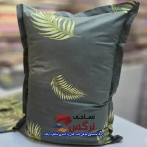 روبالشتی کتان نخ ترک گلدار کد 270