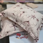 روبالشتی کتان نخ ترک گلدار کد 275 - Image 2