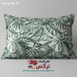 روبالشتی نخ پنبه گلدار کد 271
