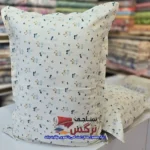 روبالشتی نخ پنبه گلدار کد 274
