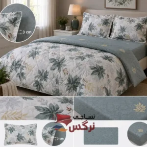 روتختی یکنفره و دونفره ژاکارد ساتن ابریشم گلدار کد 142 و 163
