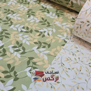 ملحفه نخ پنبه طرح گلدار عرض 2.4 کد 302 - Image 2