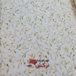 ملحفه نخ پنبه طرح گلدار عرض 2.4 کد 302