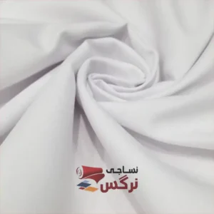 روتشکی مهمان زیپدار سفید ساده نخ پنبه کد 742