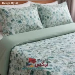 روتختی یکنفره و دونفره نخ پنبه گلدار کد 100 و 101 - Image 4