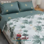 روتختی یکنفره و دونفره ژاکارد ساتن ابریشم گلدار کد 142 و 163 - Image 4