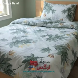 روتختی یکنفره و دونفره ژاکارد ساتن ابریشم گلدار کد 142 و 163 - Image 5