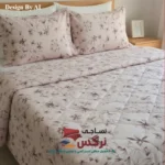 روتختی یکنفره و دونفره کتان نخ ترک گلدار کد 275 و 276
