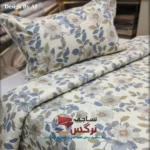 روتختی یکنفره و دونفره نخ پنبه گلدار لیسبون کد 595 و 596 - Image 3