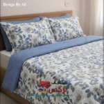 روتختی یکنفره و دونفره نخ پنبه گلدار لیسبون کد 595 و 596