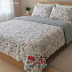 روتختی یکنفره و دونفره نخ پنبه گلدار کد 743 و 744
