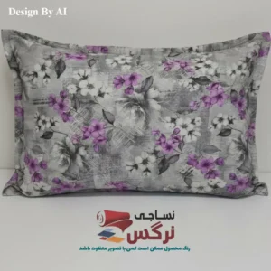 روبالشتی 70 درصد نخ طرح گل کد 252
