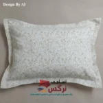 روبالشتی دورو نخ پنبه طرح گلدار کد 290 و 302 - Image 2