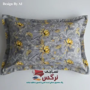 روبالشتی 70 درصد نخ طرح برگ کد 590 - Image 3
