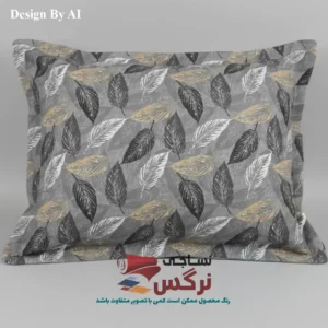 روبالشتی 70 درصد نخ طرح برگ کد 628 - Image 2