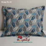 روبالشتی 70 درصد نخ طرح برگ کد 628