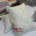روبالشتی نخ پنبه طرح گلدار کد 745 - Image 2