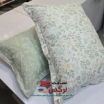 روبالشتی دورو نخ پنبه طرح گلدار کد 745 و 746 - Image 2