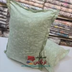 روبالشتی نخ پنبه طرح گلدار کد 746