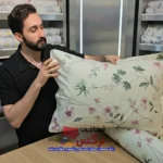 روبالشتی نخ پنبه ساده کد 748