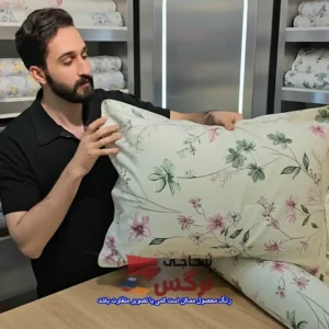 روبالشتی نخ پنبه ساده کد 748