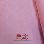 نیم ست کاورکشدار تخت و روبالشتی نخ پنبه گلدار و راه راه صورتی کد 752 و 753 - Image 2
