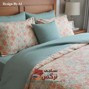 روتختی یکنفره و دونفره نخ پنبه گلدار کد 303 و 101 - Image 2
