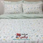 روتختی یکنفره و دونفره نخ پنبه گلدار کد 667 و 668 - Image 2