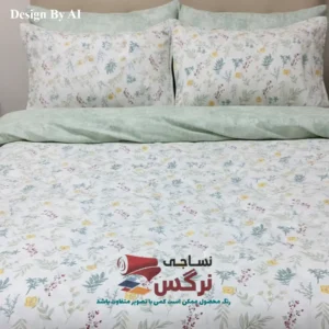 روتختی یکنفره و دونفره نخ پنبه گلدار کد 667 و 668 - Image 2