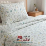روتختی یکنفره و دونفره نخ پنبه گلدار کد 667 و 668 - Image 4