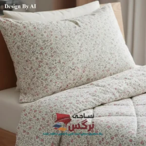 روتختی یکنفره و دونفره نخ پنبه گلدار کد 673 - Image 2