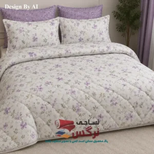 روتختی یکنفره و دونفره نخ پنبه گلدار بروجرد کد 750 و 751