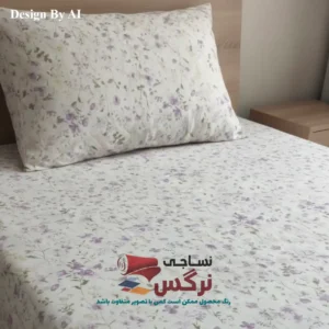 روبالشتی بروجرد نخ پنبه گلدار کد 750