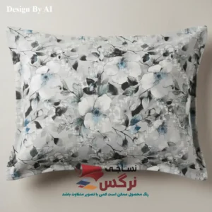 روبالشتی نخ پلی استر طرح گلدار کد 577 - Image 3