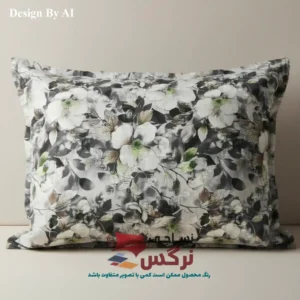 روبالشتی نخ پلی استر طرح گلدار کد 577 - Image 4
