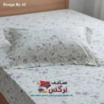 روبالشتی چیندار بروجرد نخ پنبه گلدار کد 750