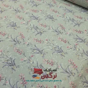 ملحفه 70 درصد نخ گلدار عرض 2 کد 763