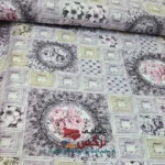 روبالشتی 70 درصد نخ طرح گلدار کد 765 - Image 2