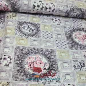 روبالشتی 70 درصد نخ طرح گلدار کد 765 - Image 2