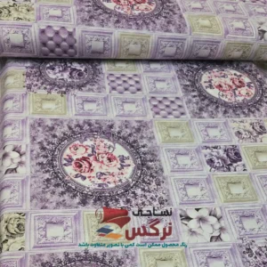 روبالشتی 70 درصد نخ طرح گلدار کد 765